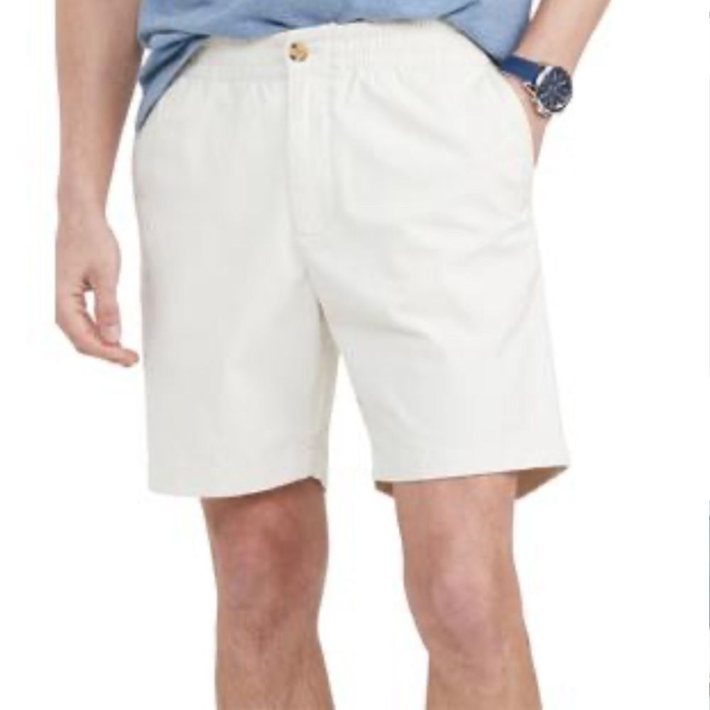 Tommy Hilfiger TH Flex white 7” inseam shorts size XL NWT